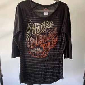Women’s Harley Davidson shirt